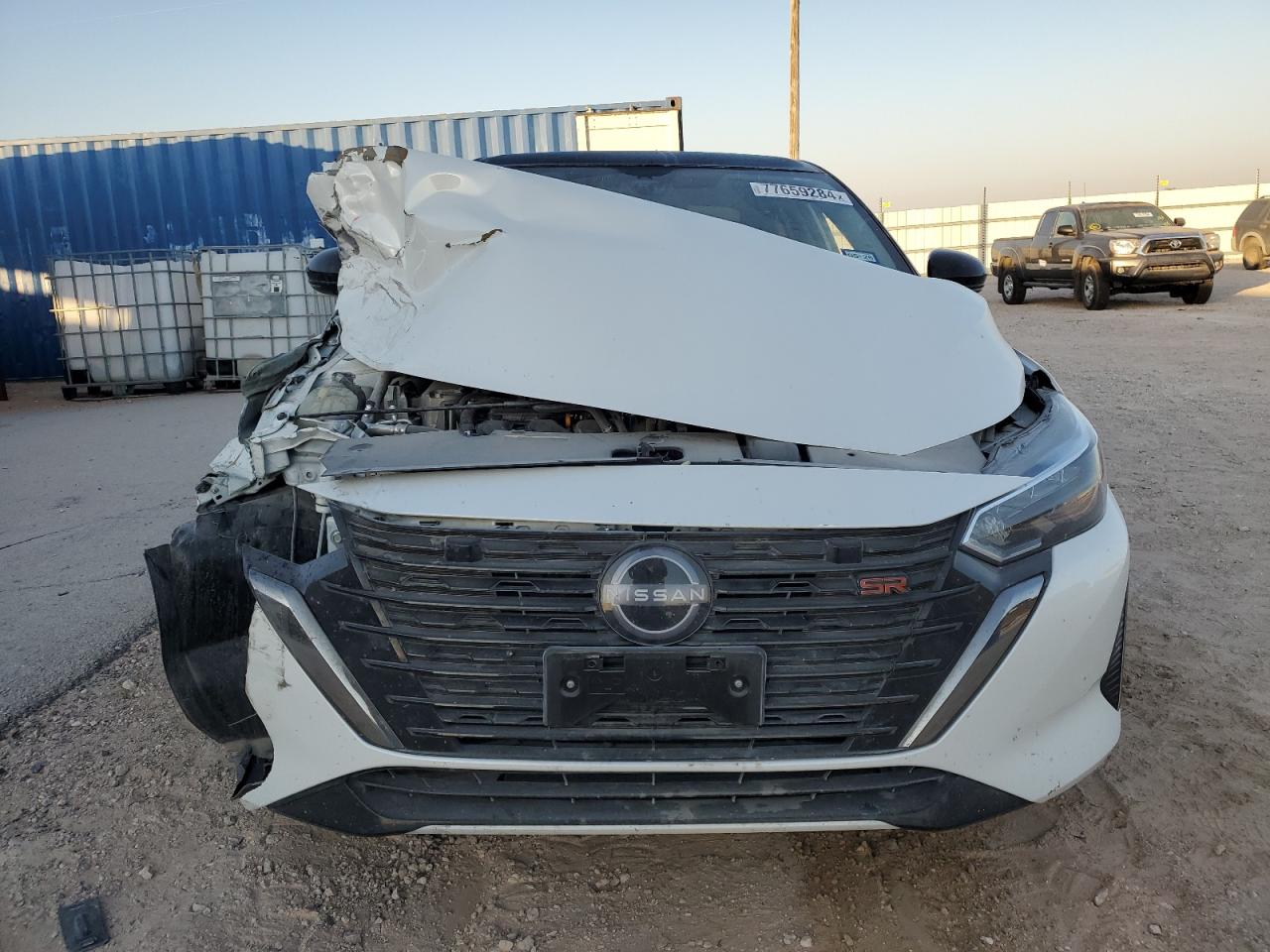 2024 Nissan Sentra VIN 3N1AB8DV3RY330272 Copart auction photo, front end damage thumbnail 5