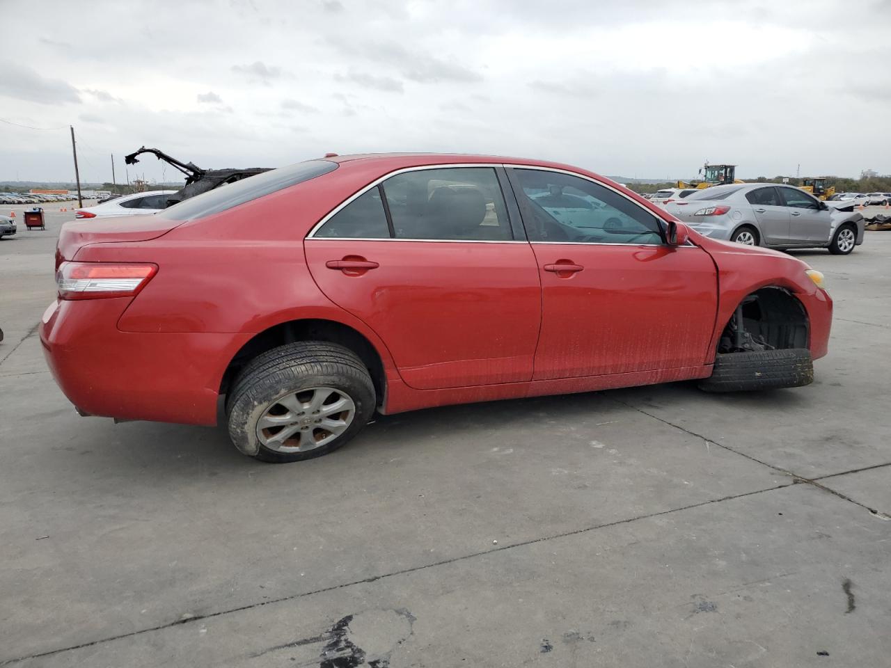 2011 Toyota Camry VIN 4T1BF3EKXBU154922 Copart auction photo, all over damage thumbnail 3