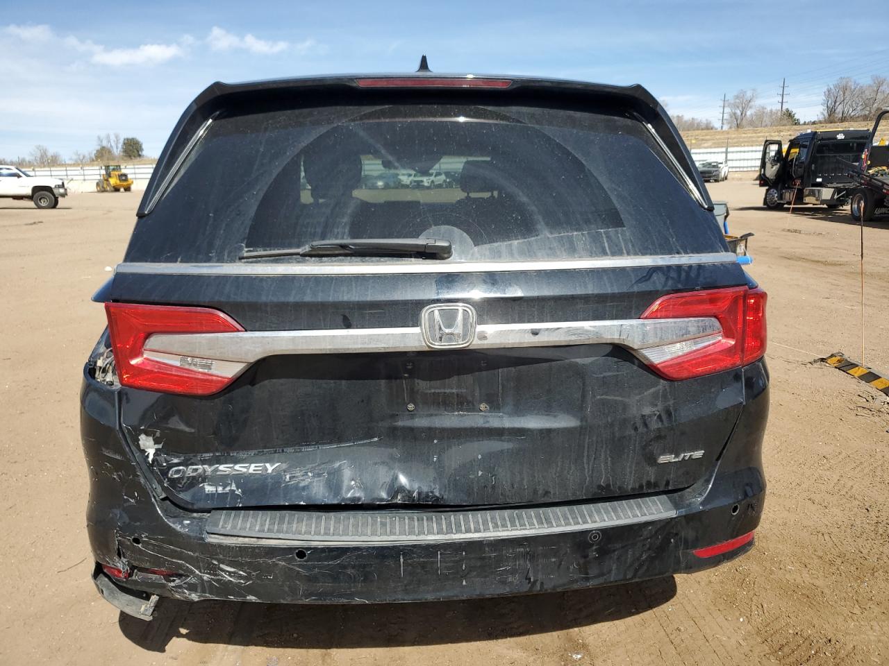 2019 Honda Odyssey VIN 5FNRL6H94KB085174 Copart auction photo, rear end damage thumbnail 6