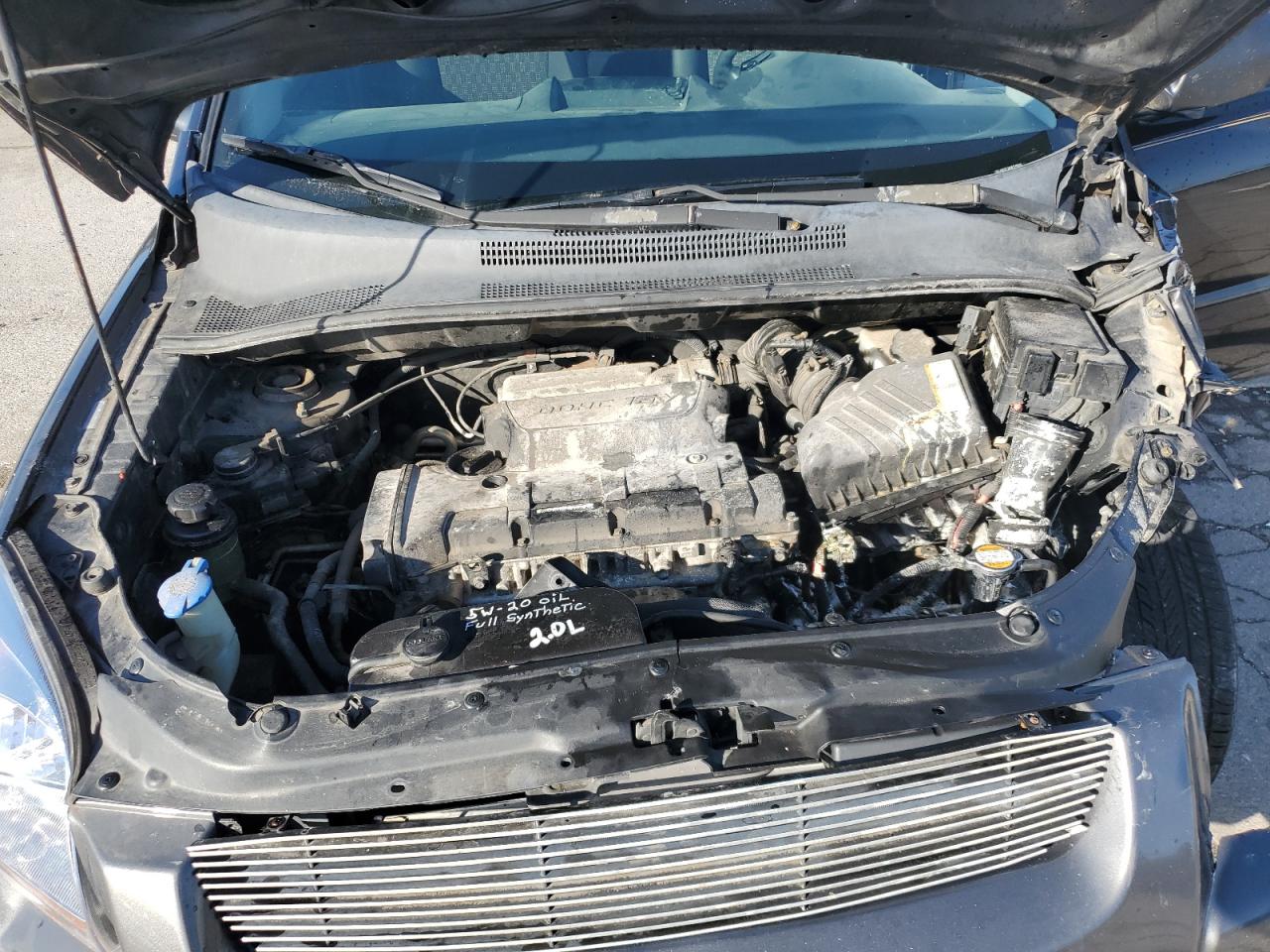 2008 KIA Sportage VIN KNDJF724687548860 Copart auction photo, front end damage thumbnail 14
