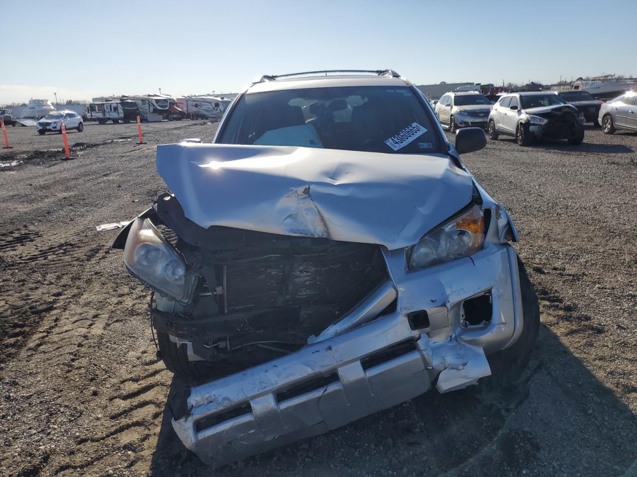 2011 Toyota RAV 4 VIN 2T3WF4DV5BW101216 Copart auction photo, front end / rear end damage thumbnail 5