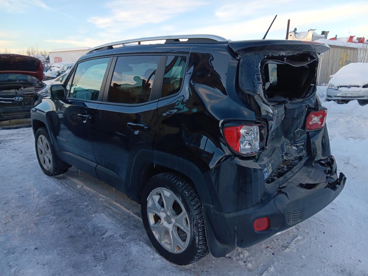 2015 Jeep Renegade VIN ZACCJBDT6FPB83854 Copart auction photo, rear end damage thumbnail 2