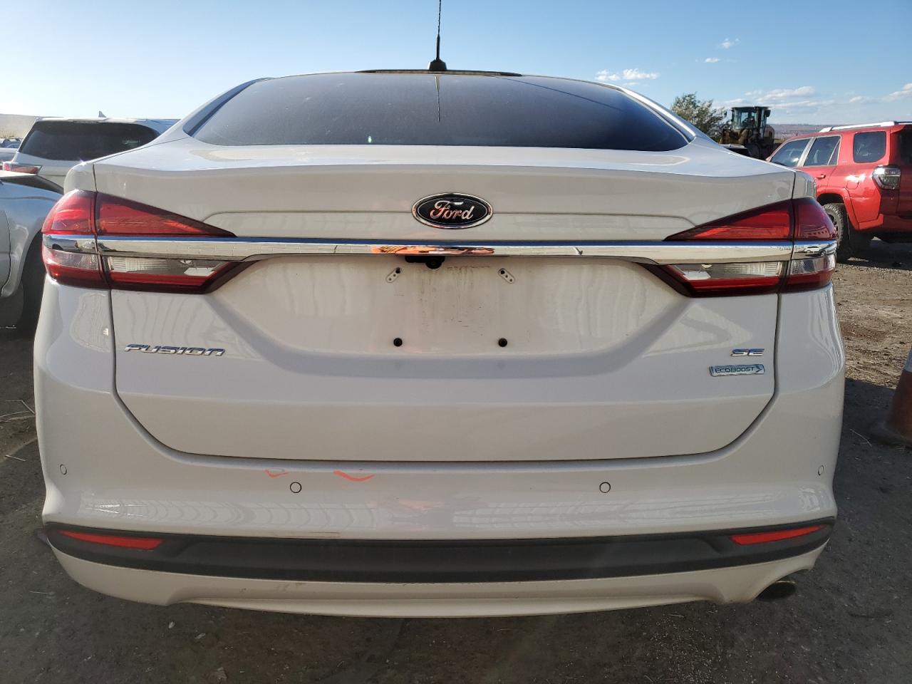 2018 Ford Fusion VIN 3FA6P0HD7JR270718 Copart auction photo, front end damage thumbnail 6