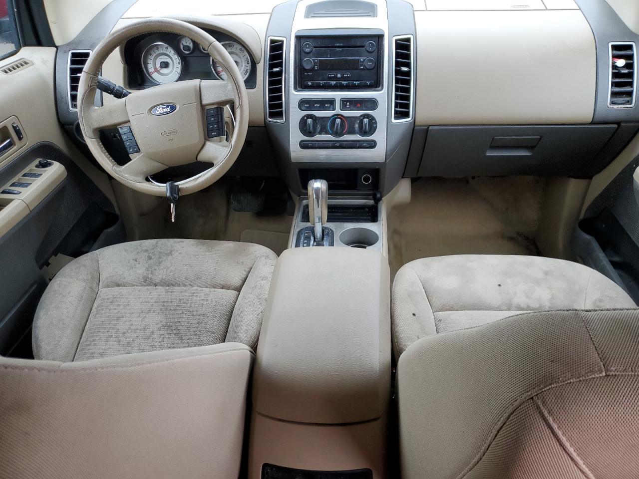2007 Ford Edge VIN 2FMDK38C87BB65889 Copart auction photo, side / rear end damage thumbnail 8