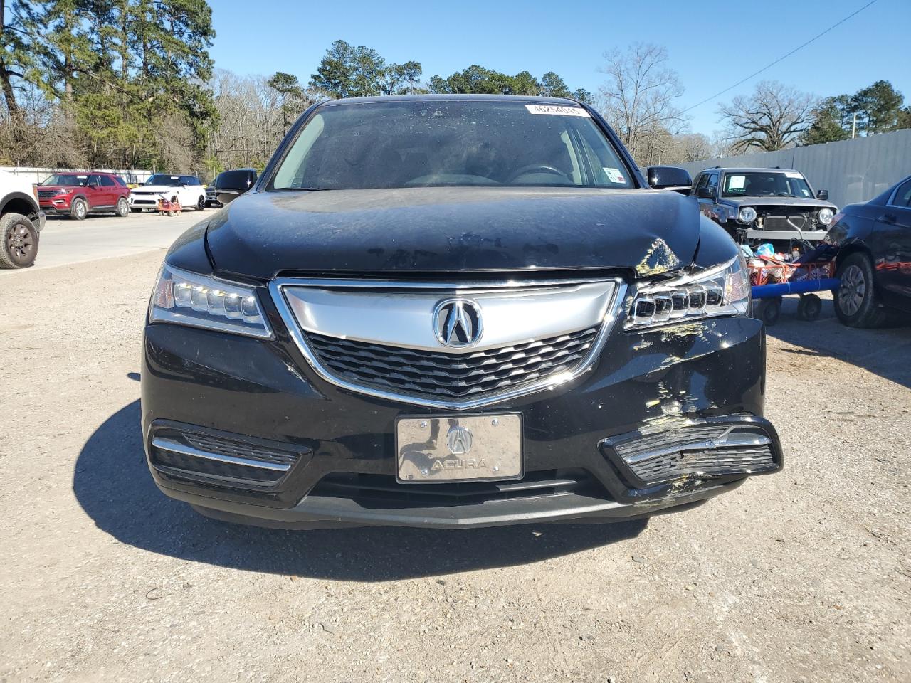 2016 Acura MDX VIN 5FRYD3H61GB008006 Copart auction photo, front end damage thumbnail 5