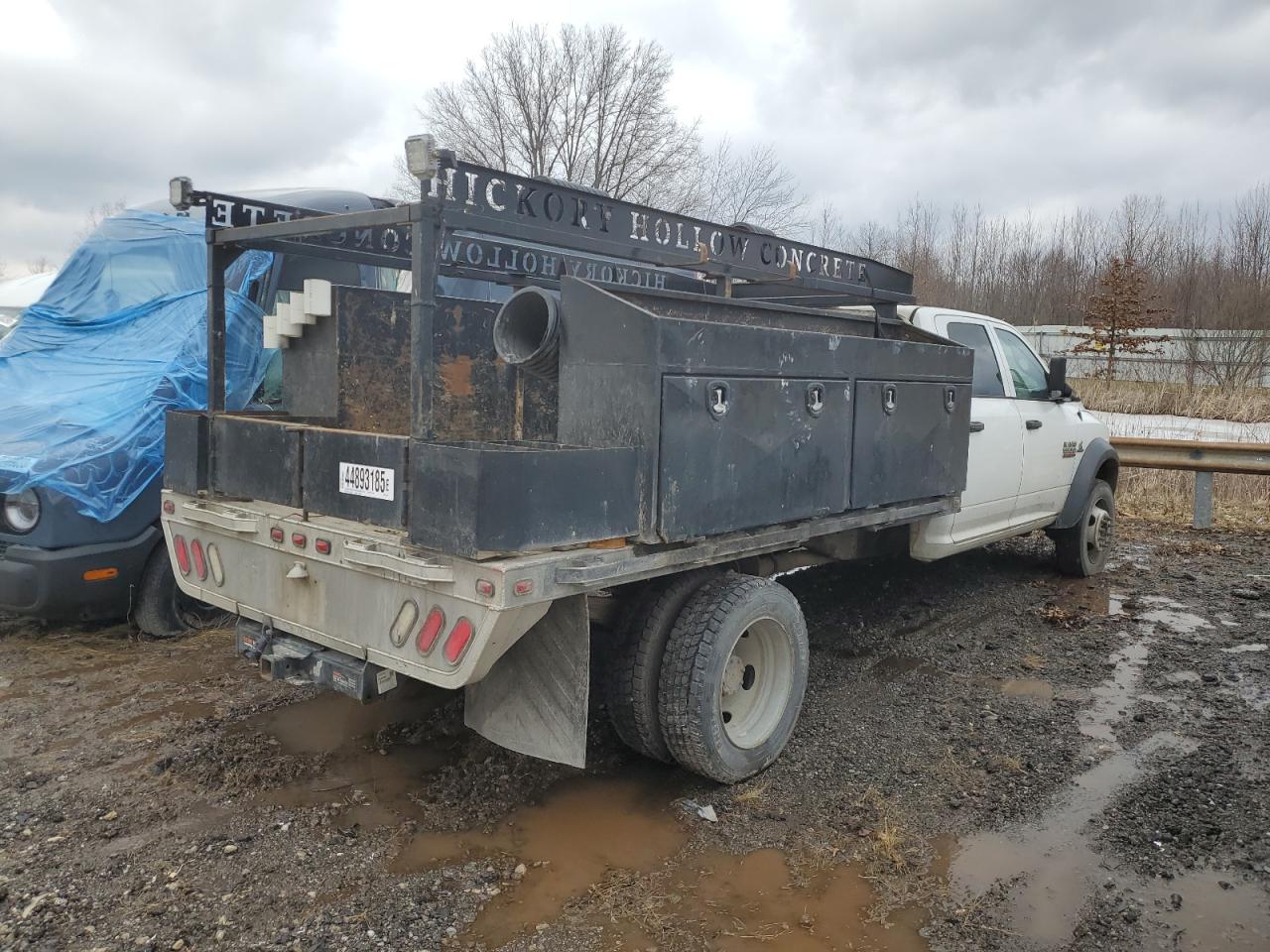 2015 RAM 5500 VIN 3C7WRNFL7FG675012 Copart auction photo, burn damage thumbnail 4
