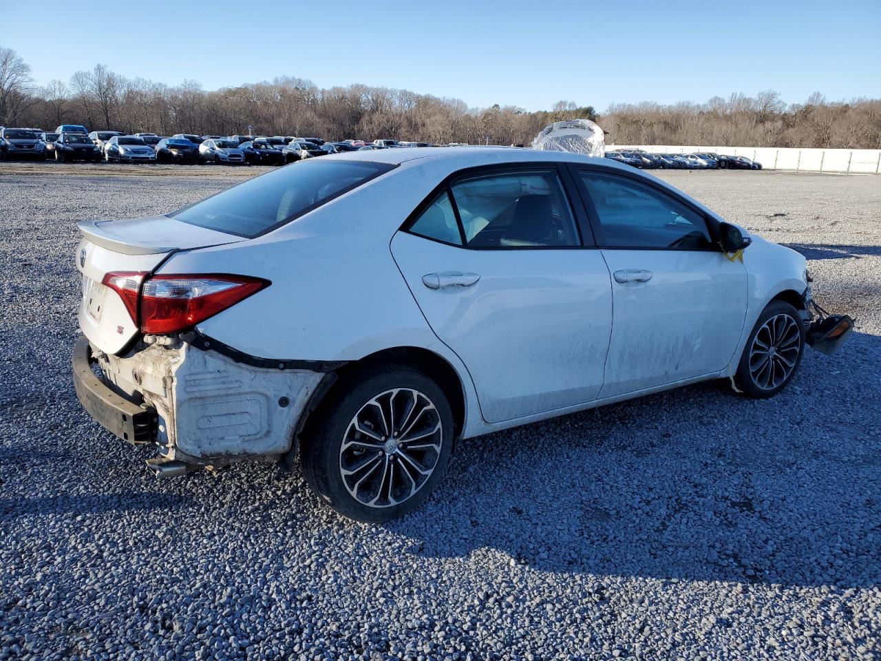 2014 Toyota Corolla VIN 2T1BURHE5EC055672 Copart auction photo, all over damage thumbnail 3