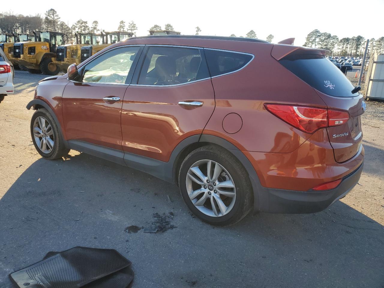 2014 Hyundai Santa Fe VIN 5XYZW3LA5EG217279 Copart auction photo, front end damage thumbnail 2