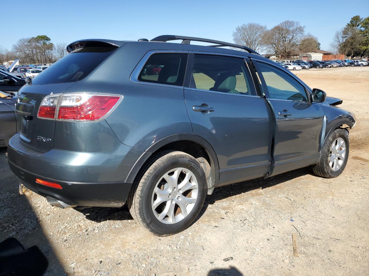 2012 Mazda CX-9 VIN JM3TB2CA6C0334505 Copart auction photo, front end / side damage thumbnail 3