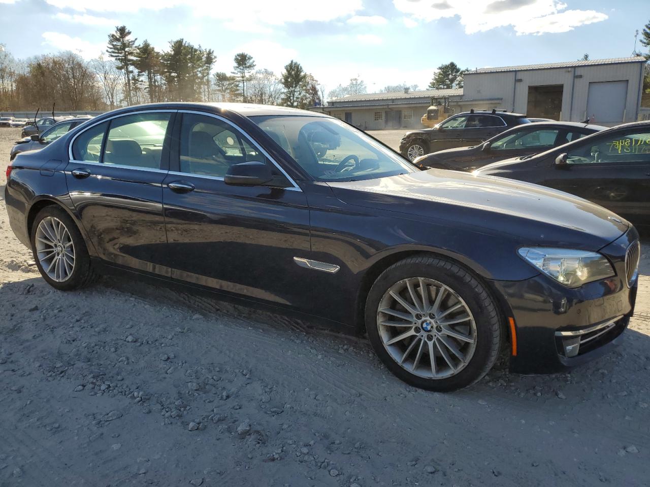 2014 BMW 7er VIN WBAYB6C55ED224806 Copart auction photo, minor dent/scratches damage thumbnail 4
