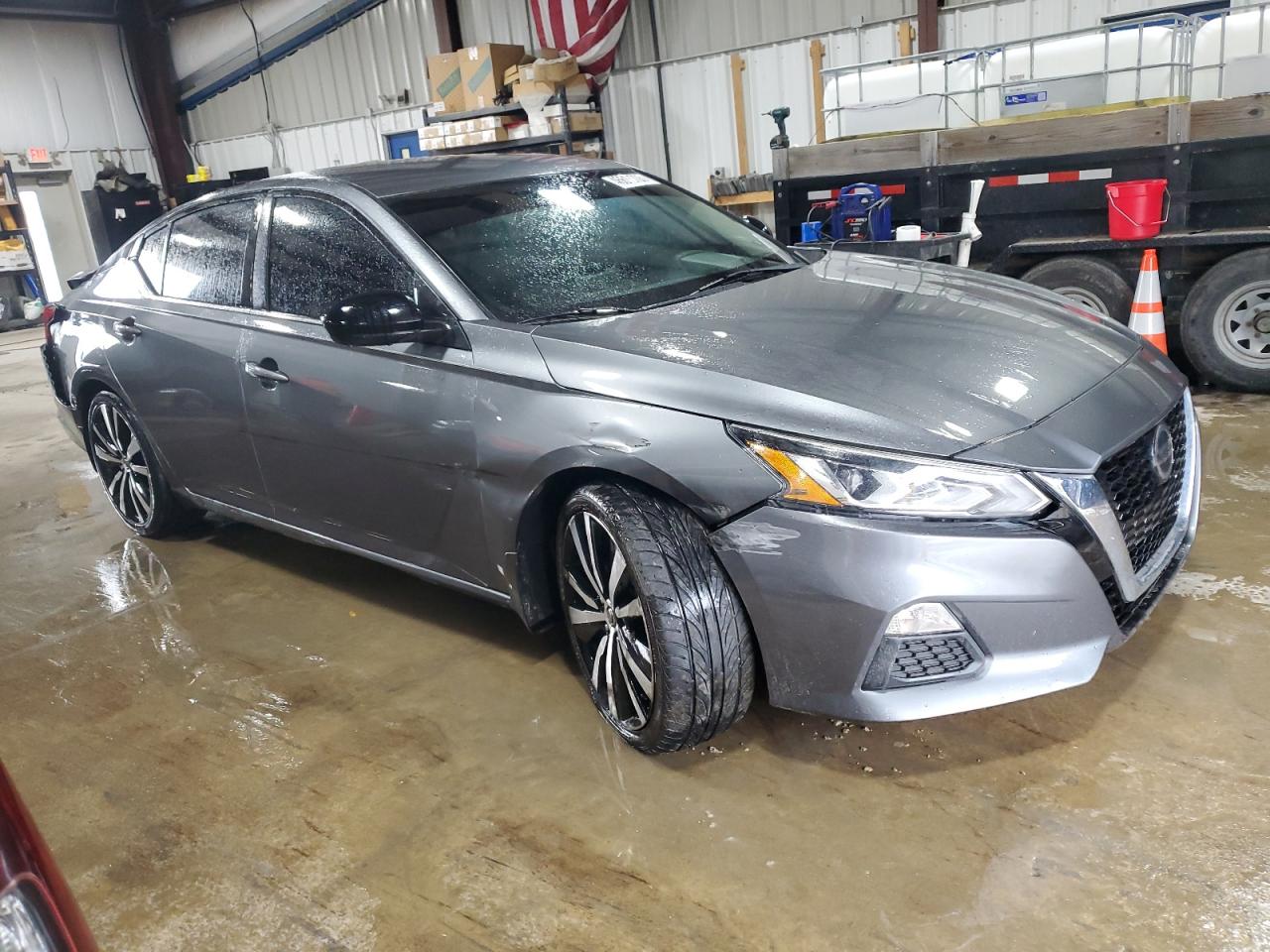 2020 Nissan Altima VIN 1N4BL4CV1LC184663 Copart auction photo, vandalism / rear end damage thumbnail 4