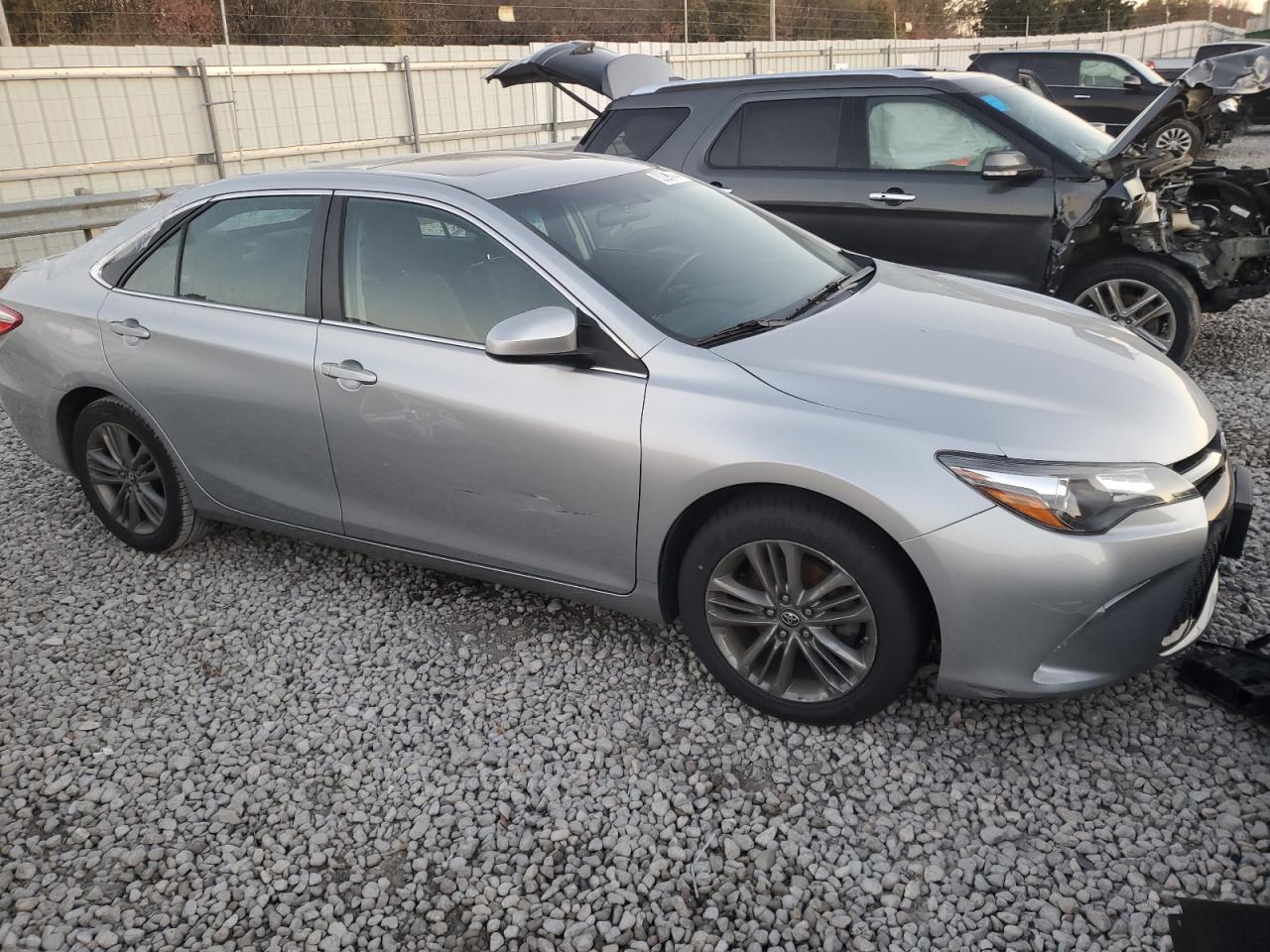 2017 Toyota Camry VIN 4T1BF1FK9HU449912 Copart auction photo, side damage thumbnail 4