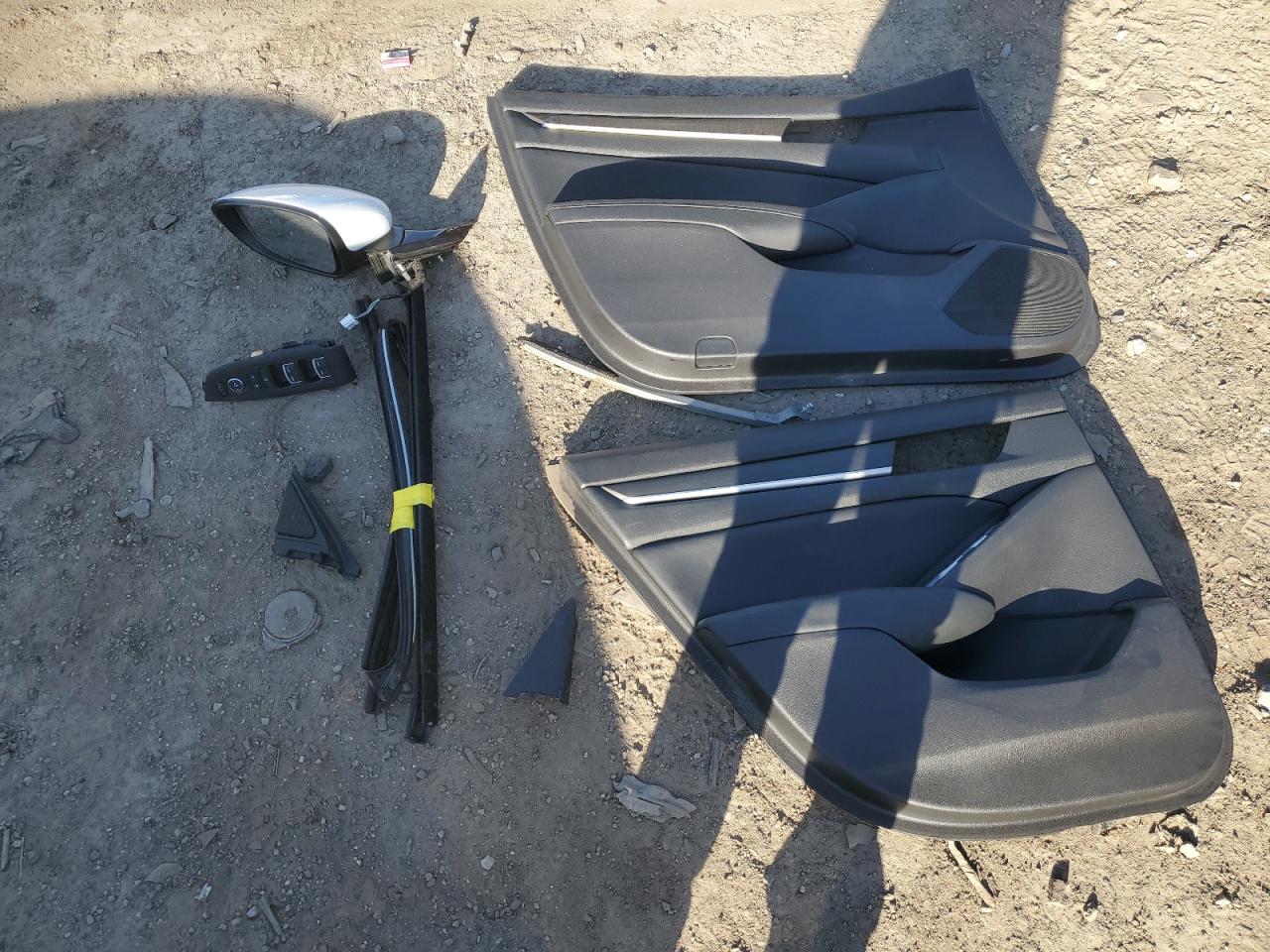 2018 Honda Accord VIN 1HGCV1F4XJA261793 Copart auction photo, side damage thumbnail 12