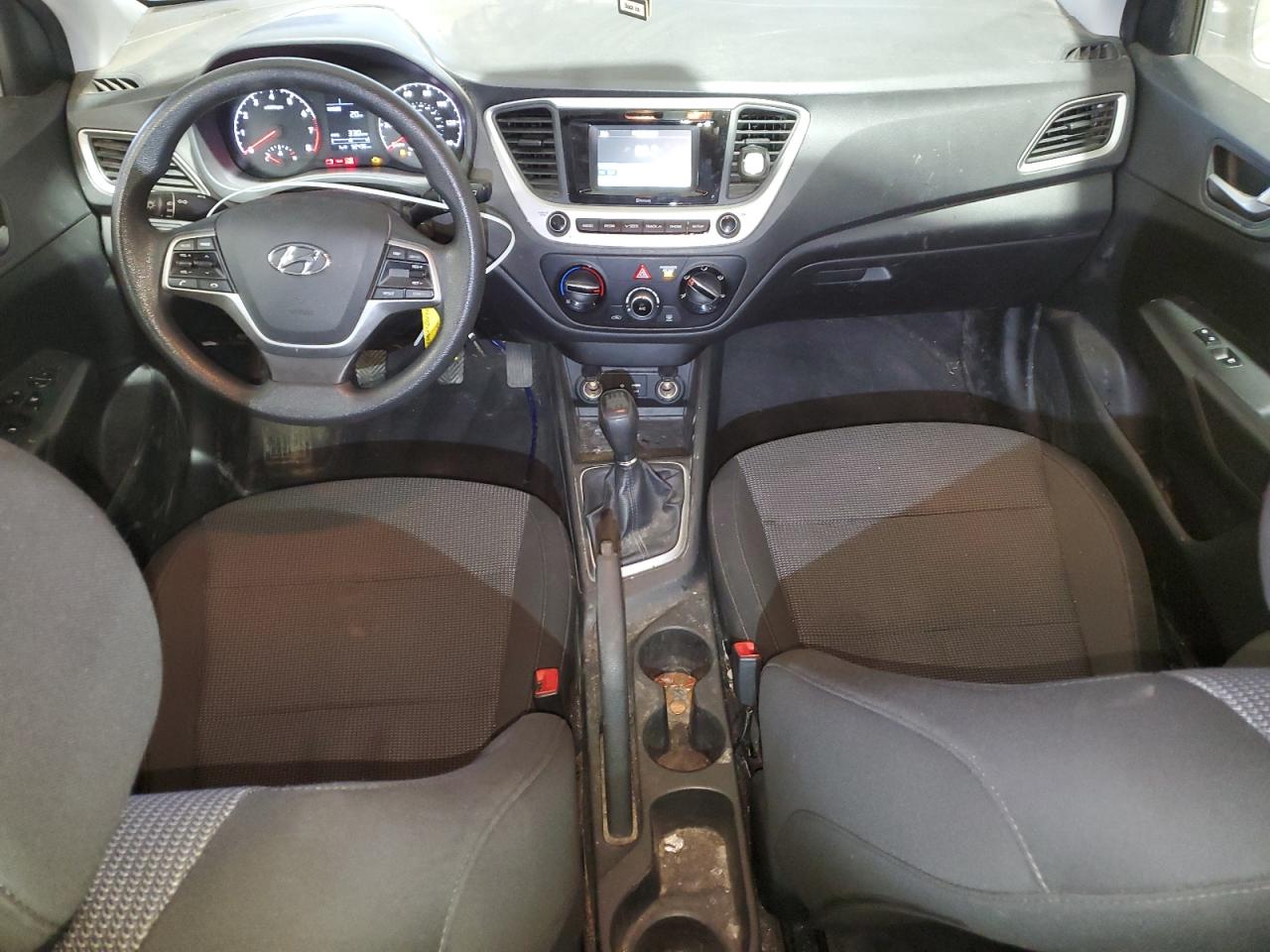 2020 Hyundai Accent VIN 3KPC24A66LE111942 Copart auction photo, front end damage thumbnail 8