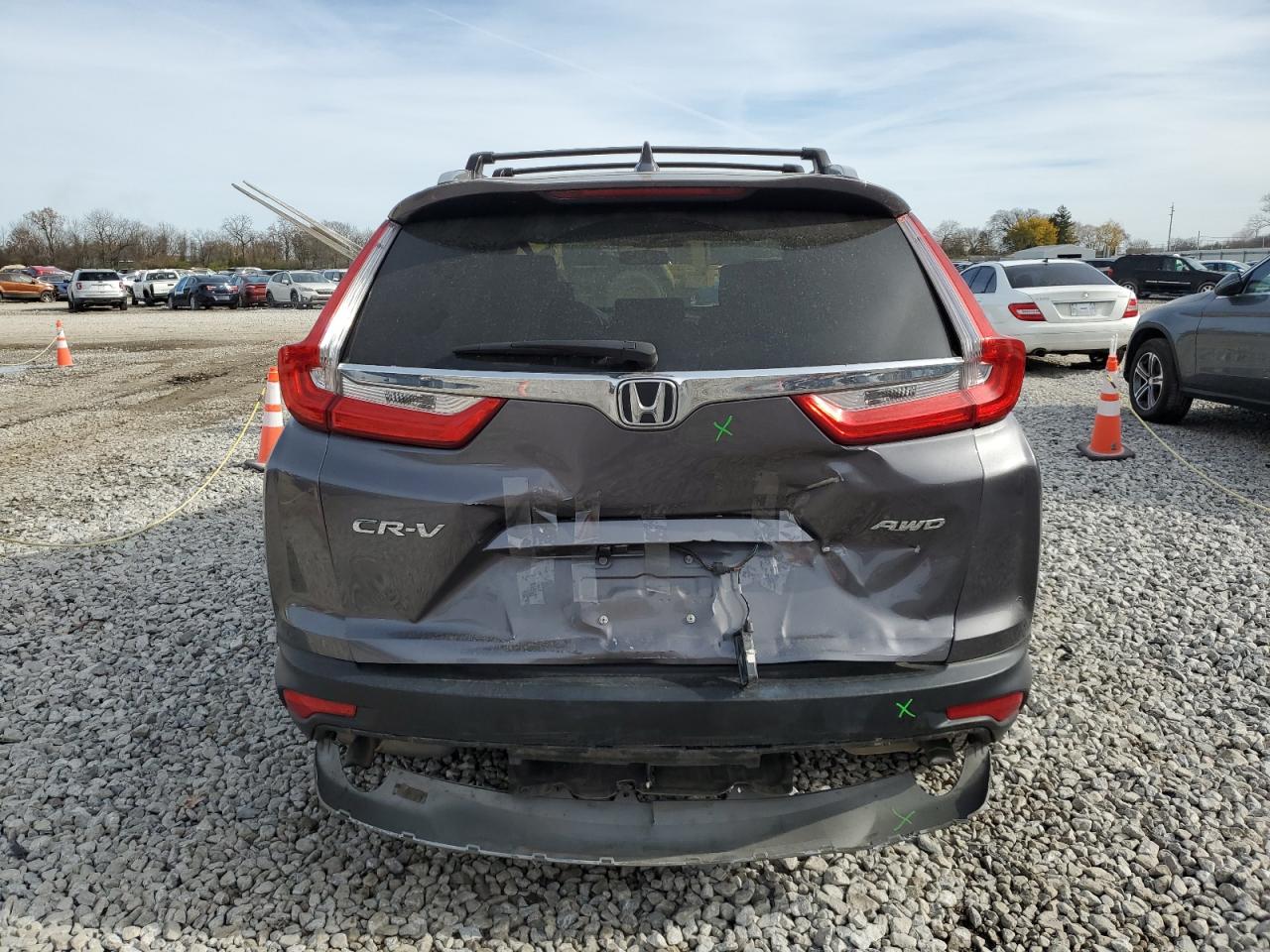2019 Honda CR-V VIN 7FARW2H54KE005793 Copart auction photo, rear end damage thumbnail 6