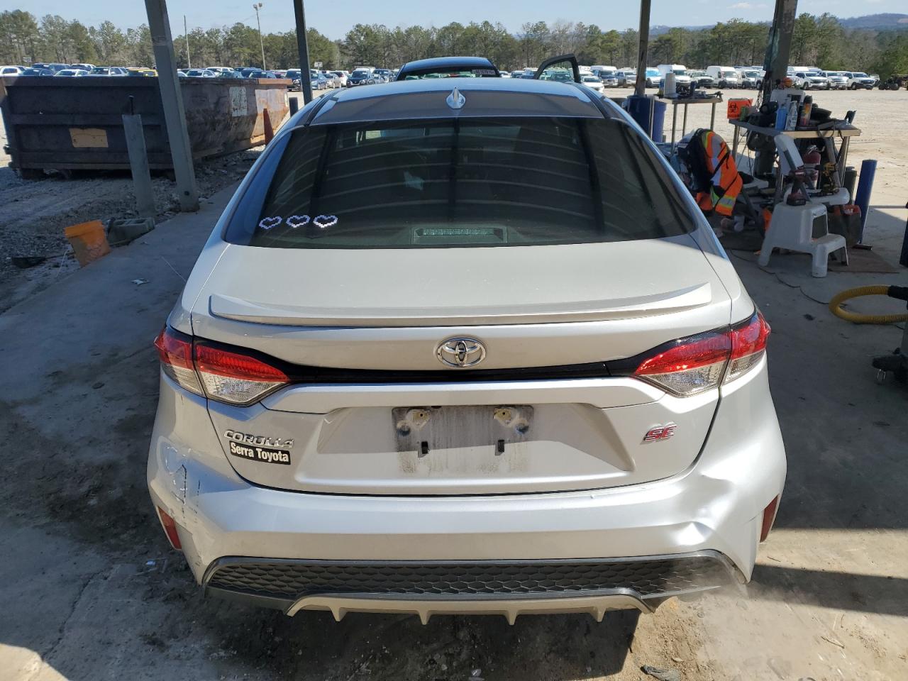 2022 Toyota Corolla VIN 5YFS4MCEXNP102219 Copart auction photo, front end damage thumbnail 6