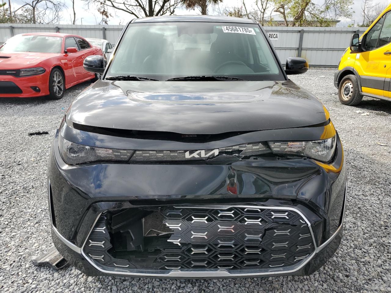 2023 KIA Soul VIN KNDJ53AU0P7843366 Copart auction photo, front end damage thumbnail 5