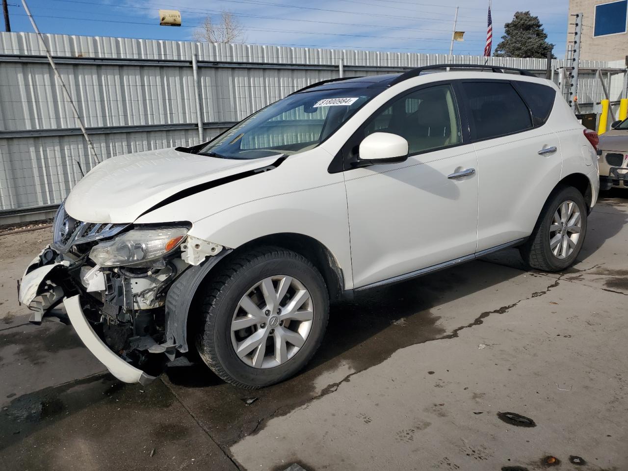 2014 Nissan Murano VIN JN8AZ1MW5EW512683