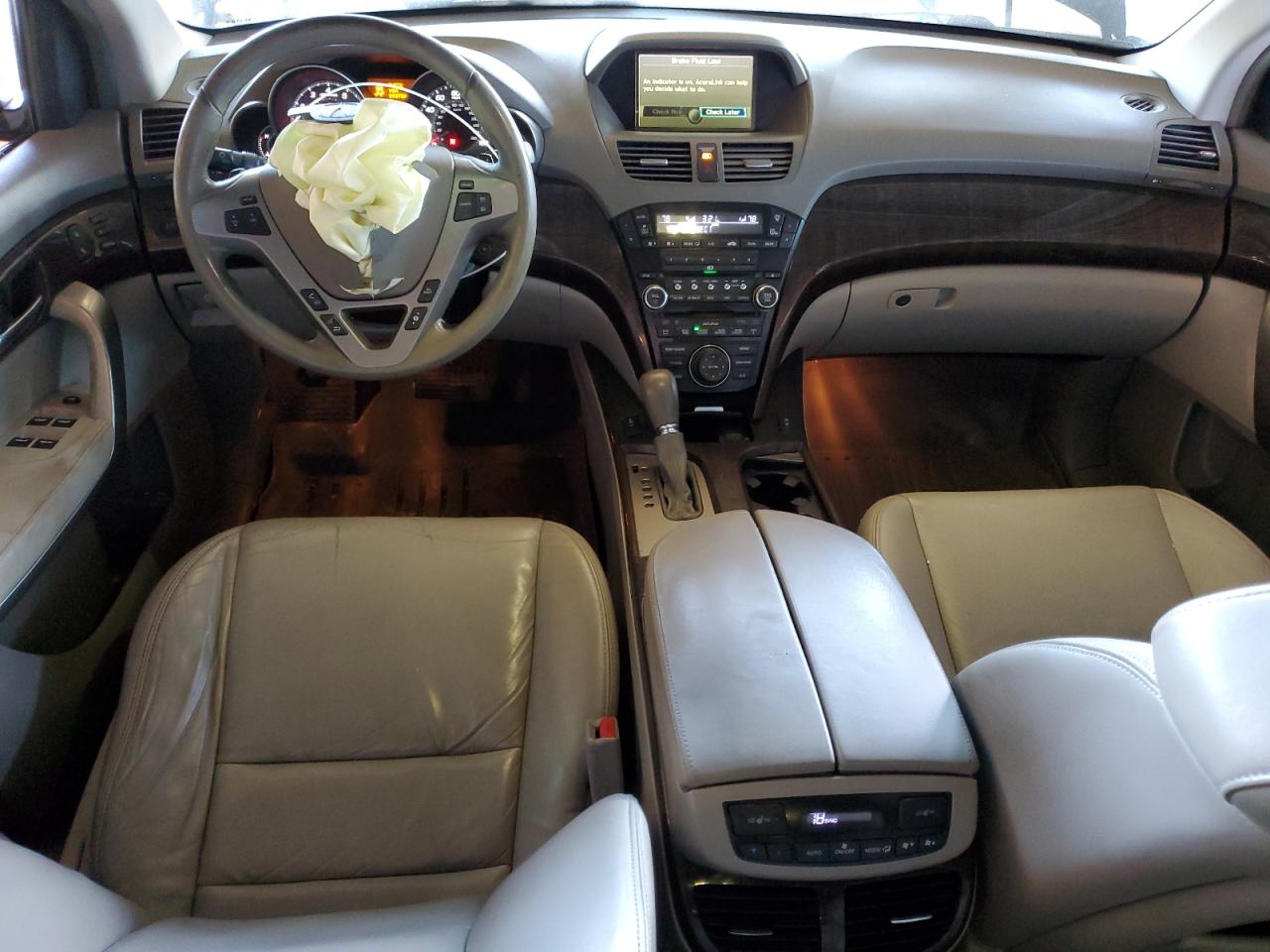2012 Acura MDX VIN 2HNYD2H40CH505461 Copart auction photo, undercarriage / front end damage thumbnail 8