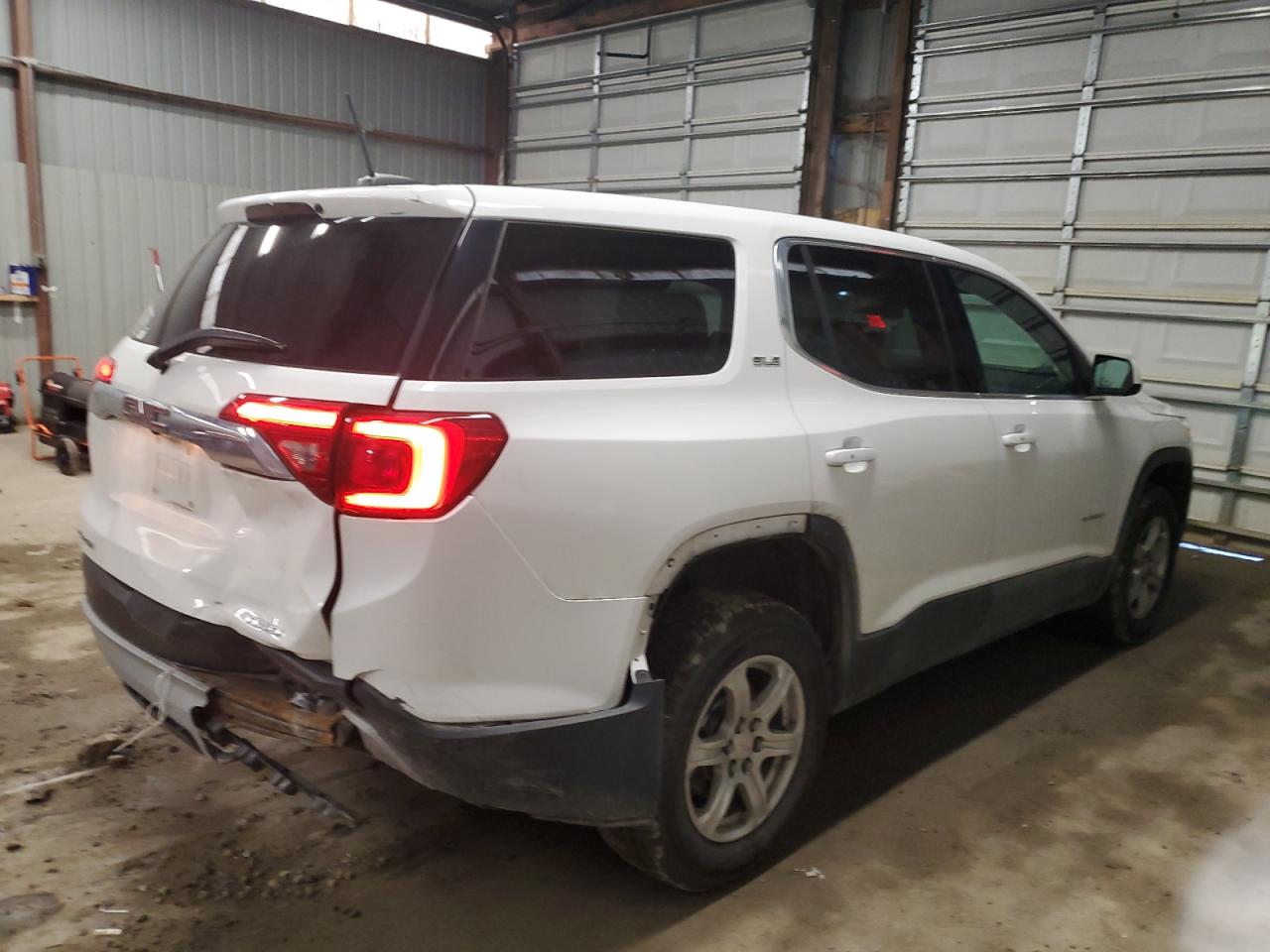 2017 GMC Acadia VIN 1GKKNRLA9HZ256037 Copart auction photo, rear end damage thumbnail 3