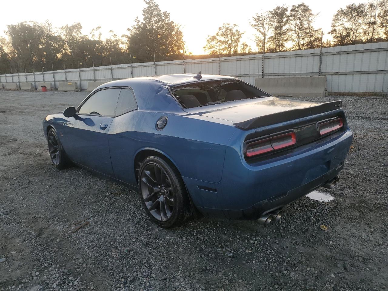 2021 Dodge Challenger VIN 2C3CDZFJ6MH513569 Copart auction photo, top/roof damage thumbnail 2