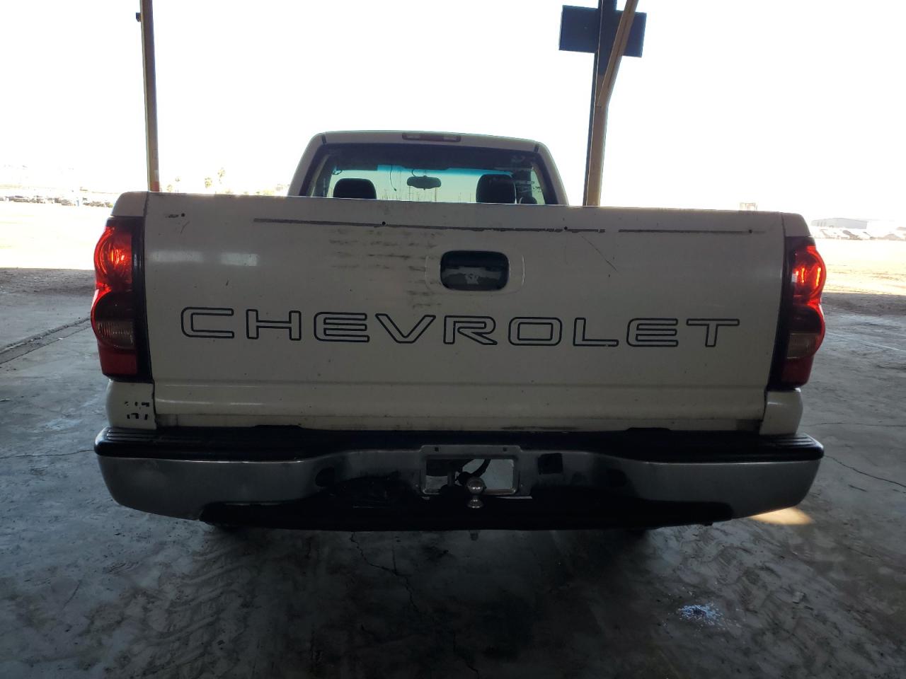 2004 Chevrolet Silverado VIN 1GCEC14X54Z180183 Copart auction photo, side damage thumbnail 6