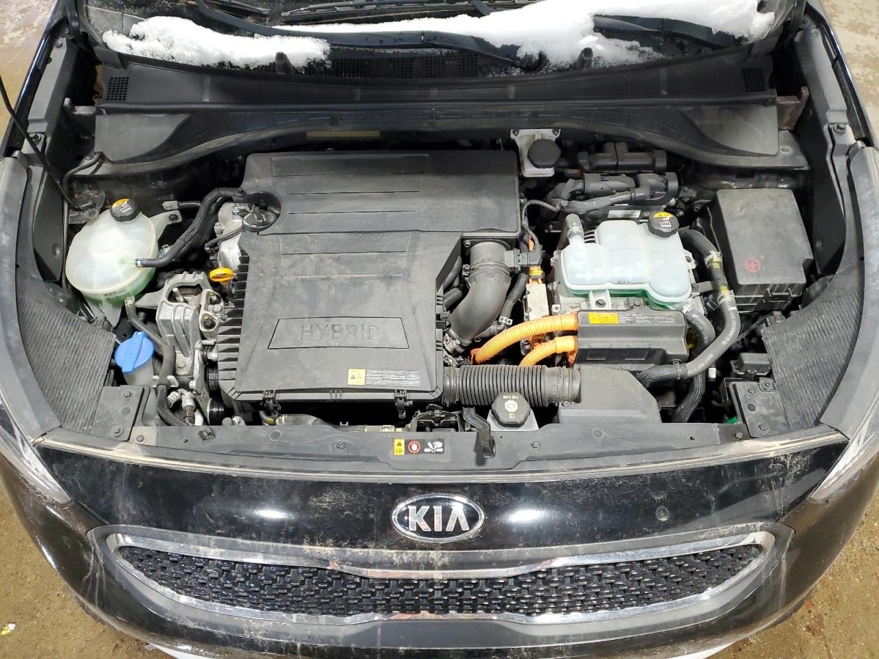 2018 KIA Niro VIN KNDCB3LC8J5124228 Copart auction photo, side damage thumbnail 12