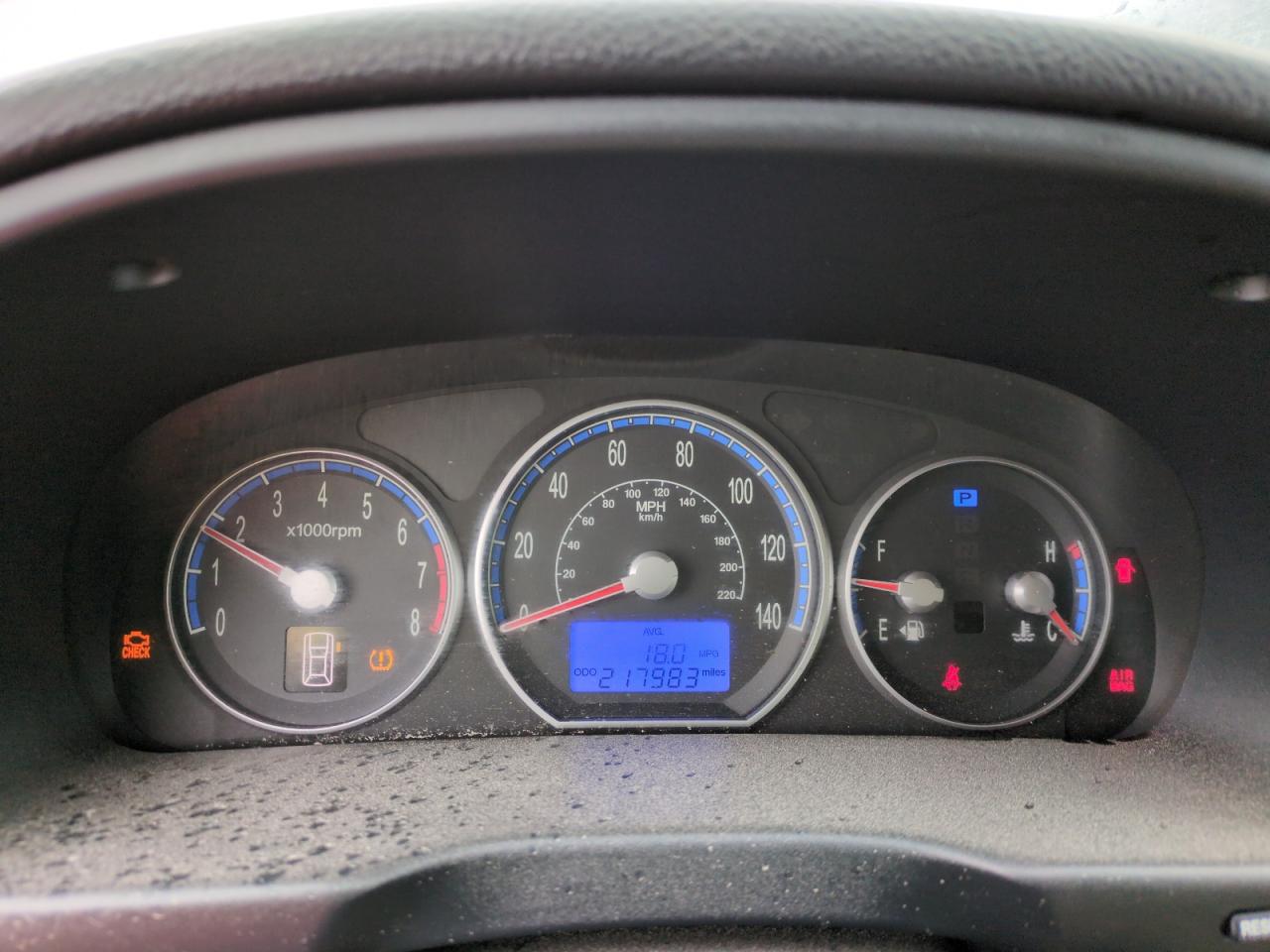 2008 Hyundai Santa Fe VIN 5NMSG73D48H225058 Copart auction photo, all over damage thumbnail 9