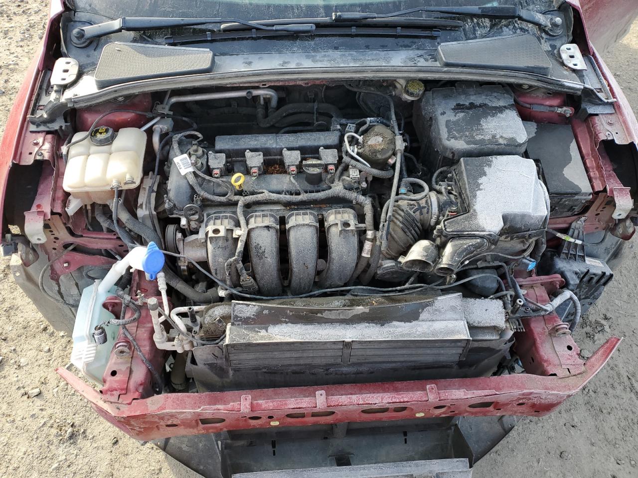 2014 Ford Focus VIN 1FADP3K27EL318934 Copart auction photo, front end damage thumbnail 11