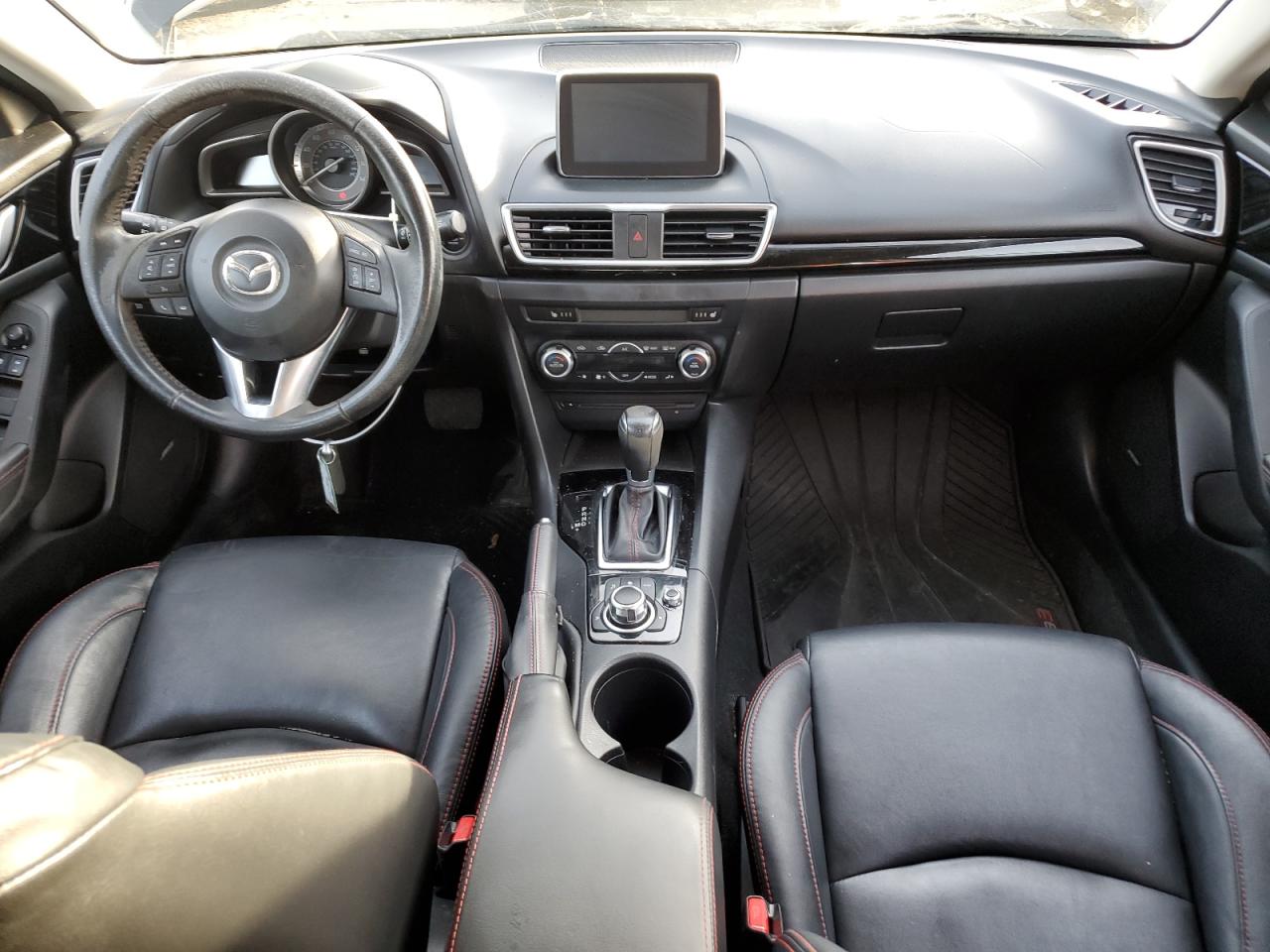 2014 Mazda 3 VIN JM1BM1M72E1102296 Copart auction photo, front end damage thumbnail 8