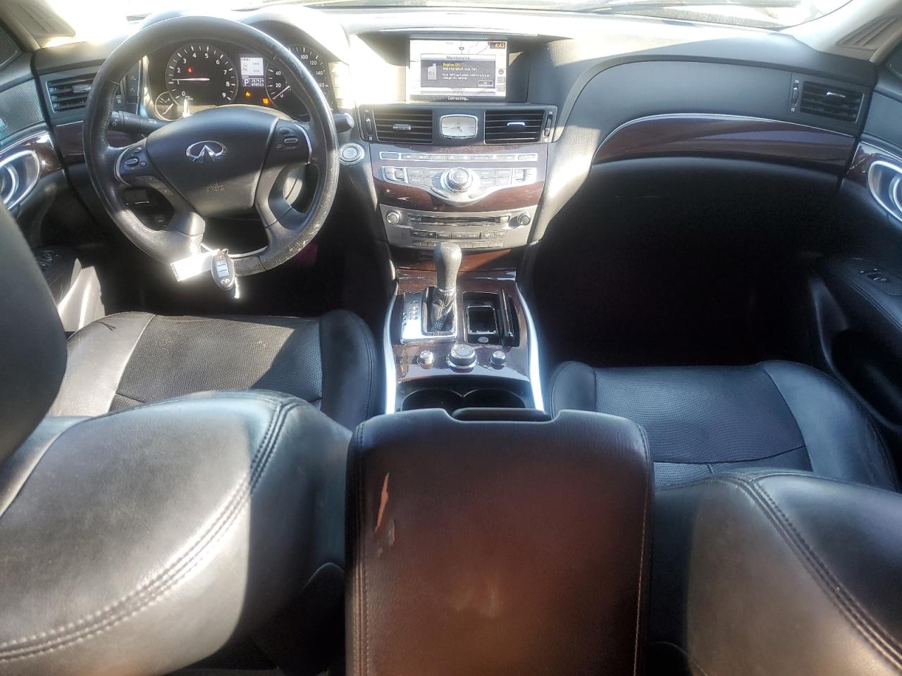 2011 Infiniti M VIN JN1BY1AR5BM372873 Copart auction photo, front end damage thumbnail 8