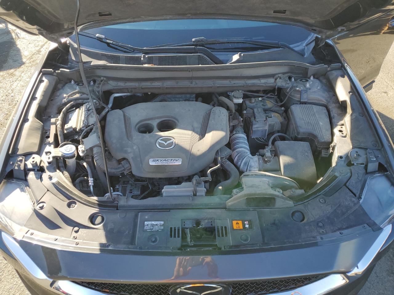 2019 Mazda CX-5 VIN JM3KFBEY8K0581503 Copart auction photo, rear end / side damage thumbnail 11