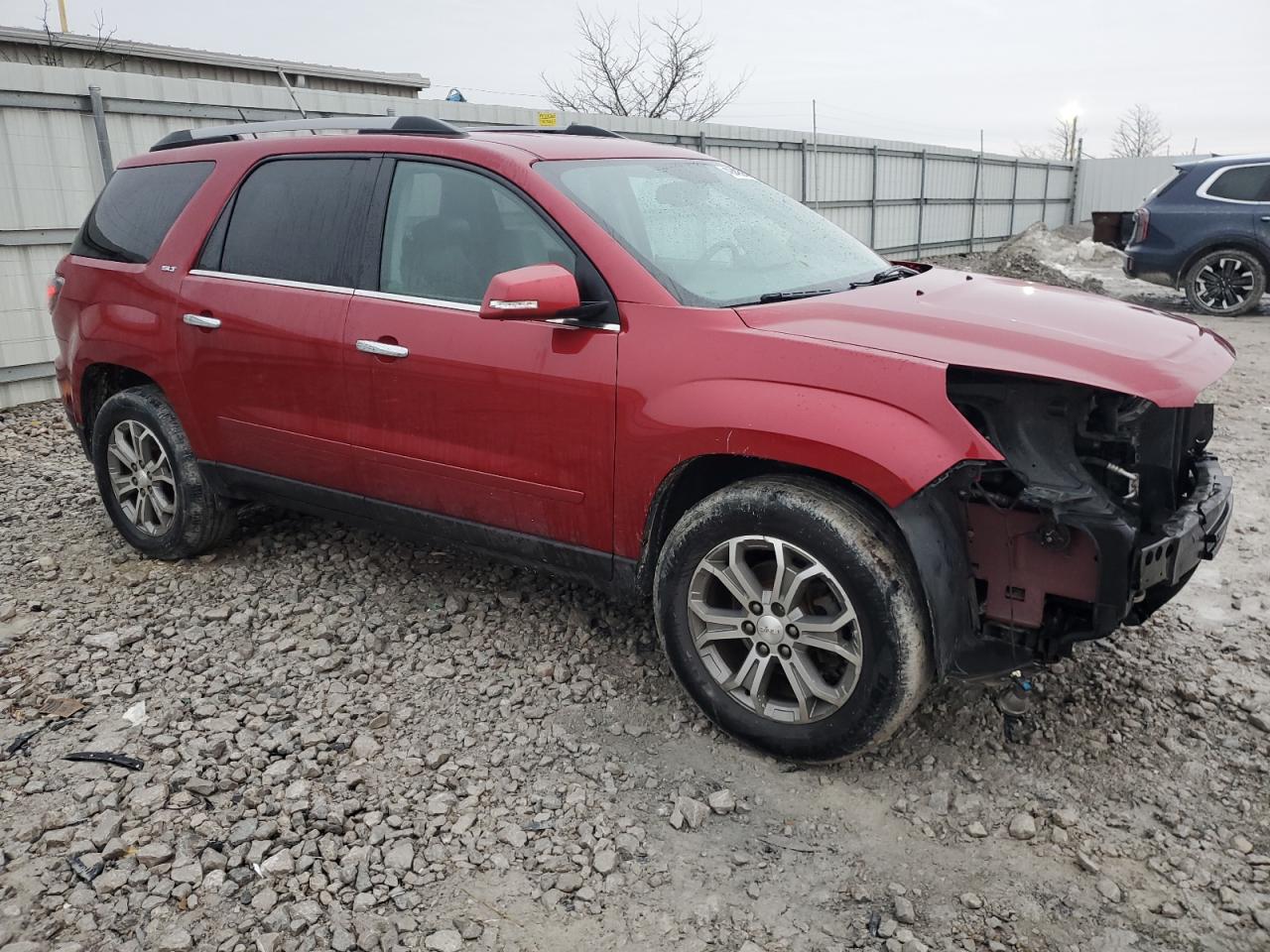 2014 GMC Acadia VIN 1GKKRRKD8EJ304251 Copart auction photo, front end damage thumbnail 4