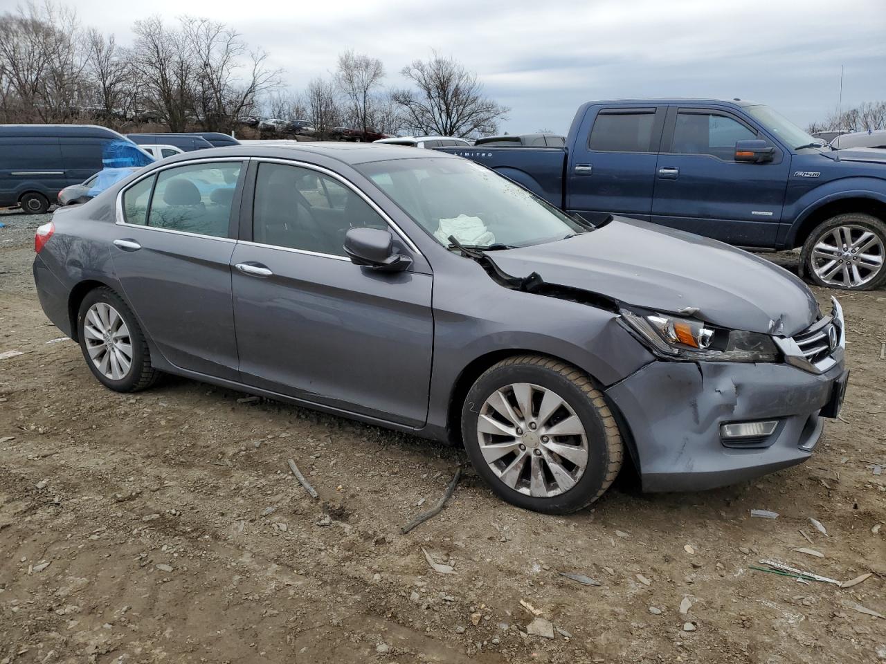 2013 Honda Accord VIN 1HGCR2F86DA002011 Copart auction photo, front end damage thumbnail 4