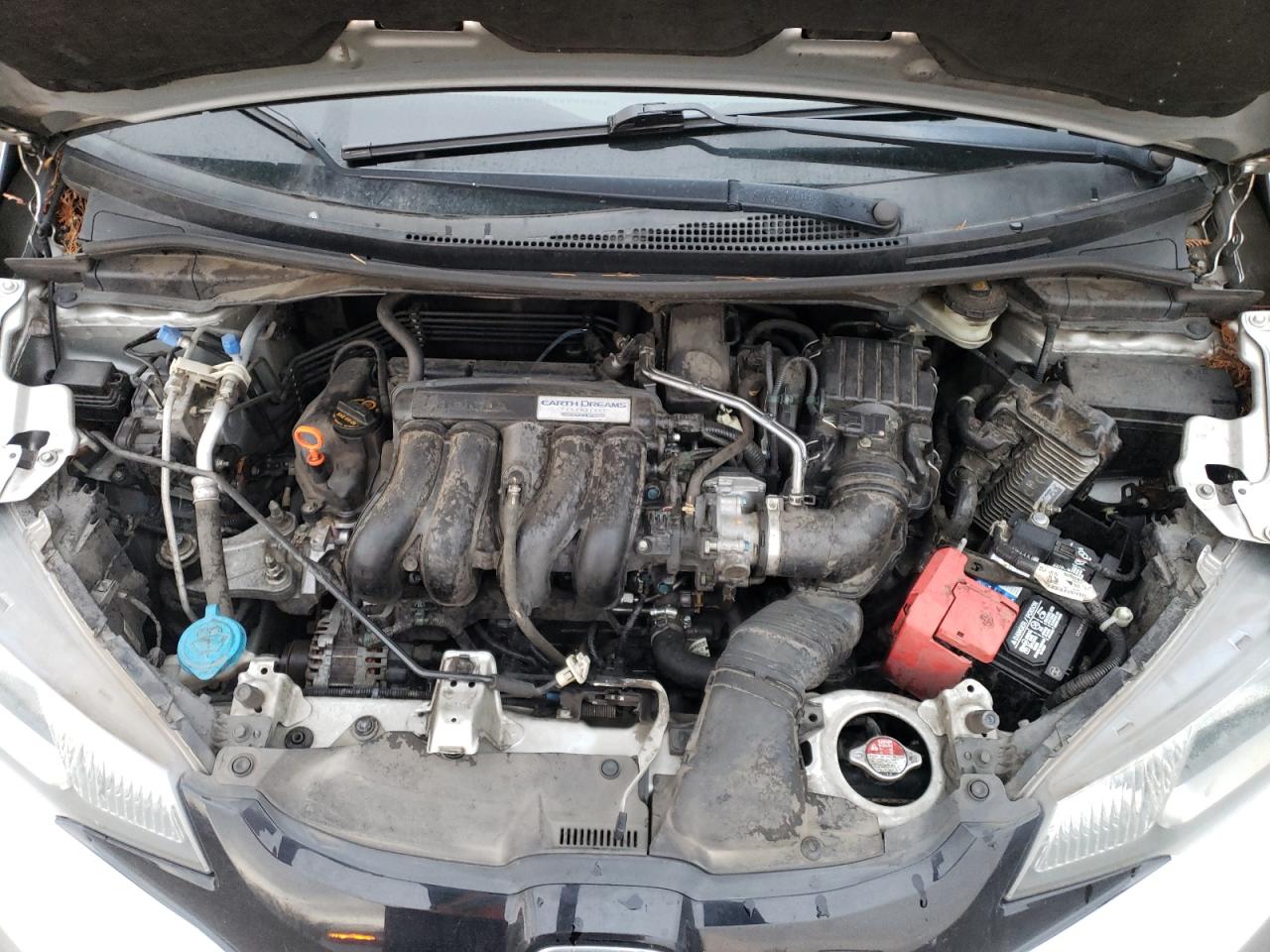 2015 Honda Fit VIN 3HGGK5H53FM712791 Copart auction photo, side damage thumbnail 12