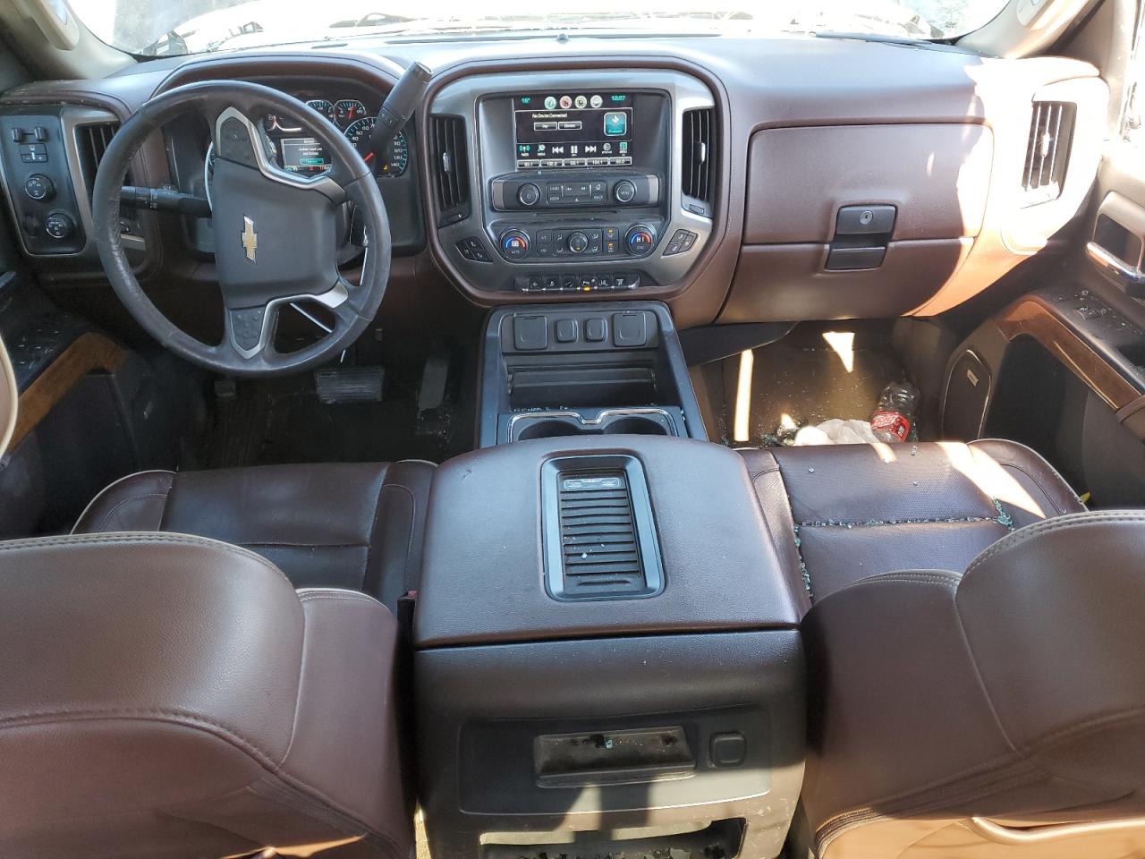 2016 Chevrolet Silverado VIN 1GC1KXE80GF153619 Copart auction photo, all over damage thumbnail 8