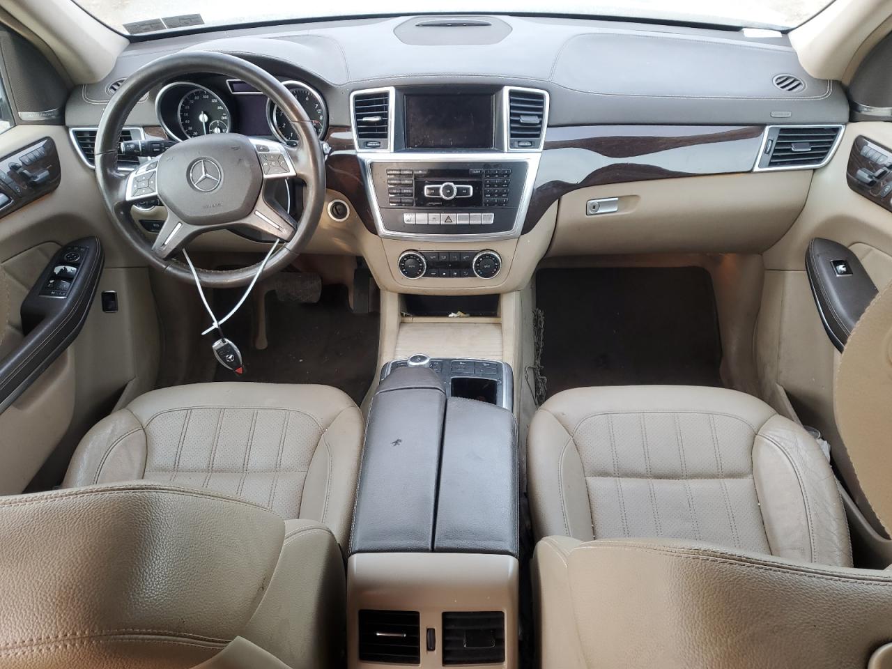 2014 Mercedes-Benz GL-klasse VIN 4JGDF7CE9EA419655 Copart auction photo, front end / rear end damage thumbnail 8