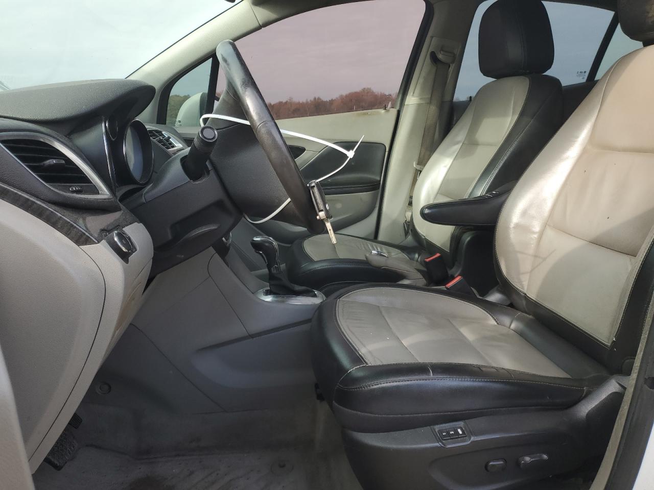 2014 Buick Encore VIN KL4CJHSB7EB630207 Copart auction photo, front end damage thumbnail 7