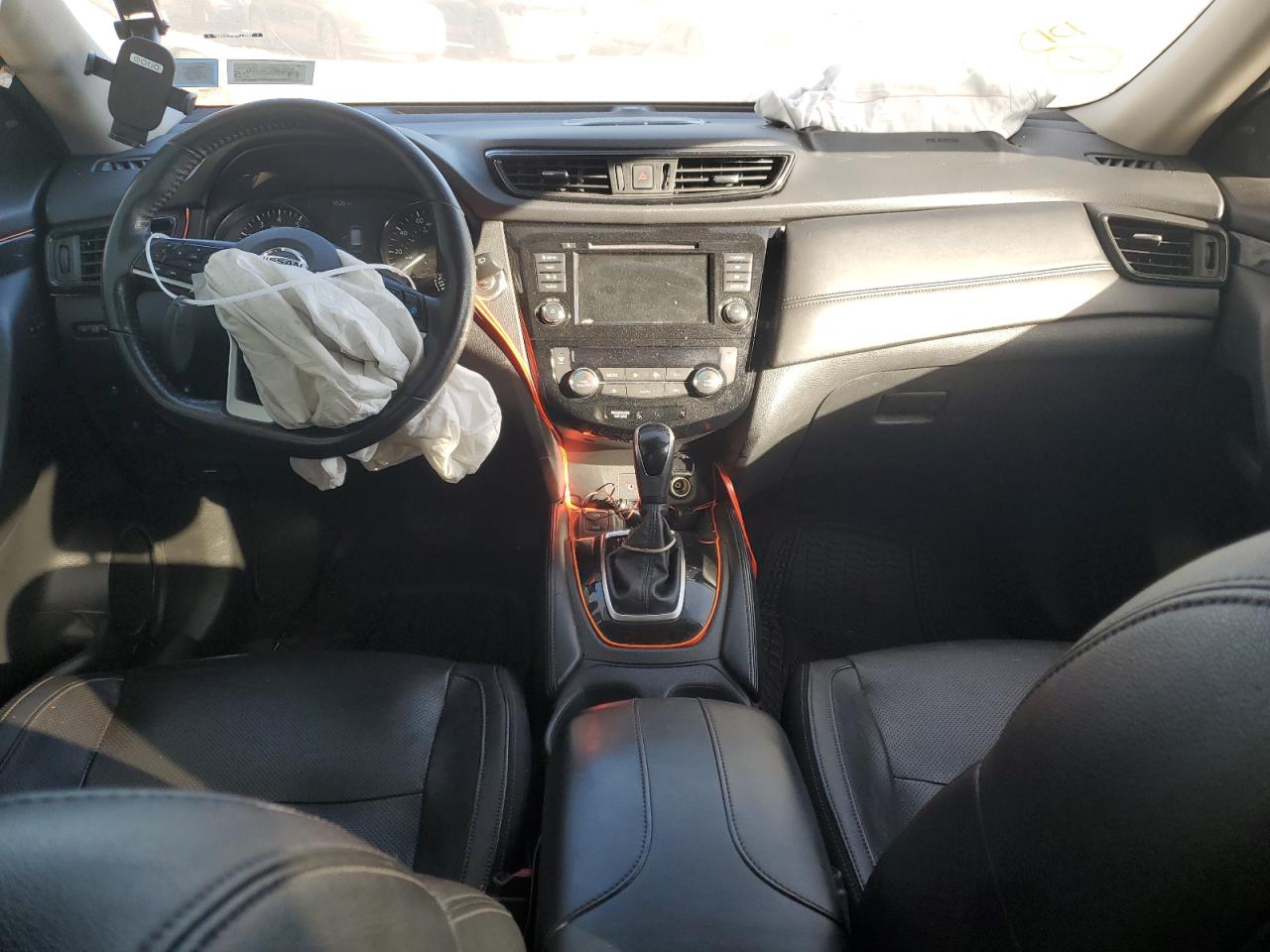 2019 Nissan Rogue VIN 5N1AT2MV4KC823525 Copart auction photo, front end damage thumbnail 8