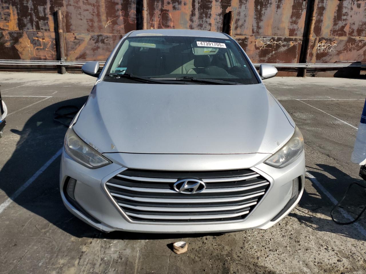 2017 Hyundai Elantra VIN 5NPD84LFXHH010454 Copart auction photo, side / front end damage thumbnail 5