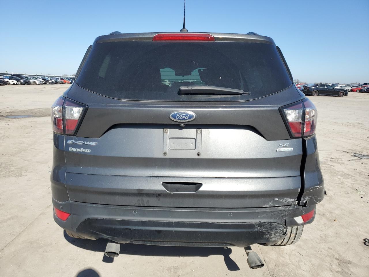 2017 Ford Escape VIN 1FMCU0GD6HUC24819 Copart auction photo, all over / hail damage thumbnail 6