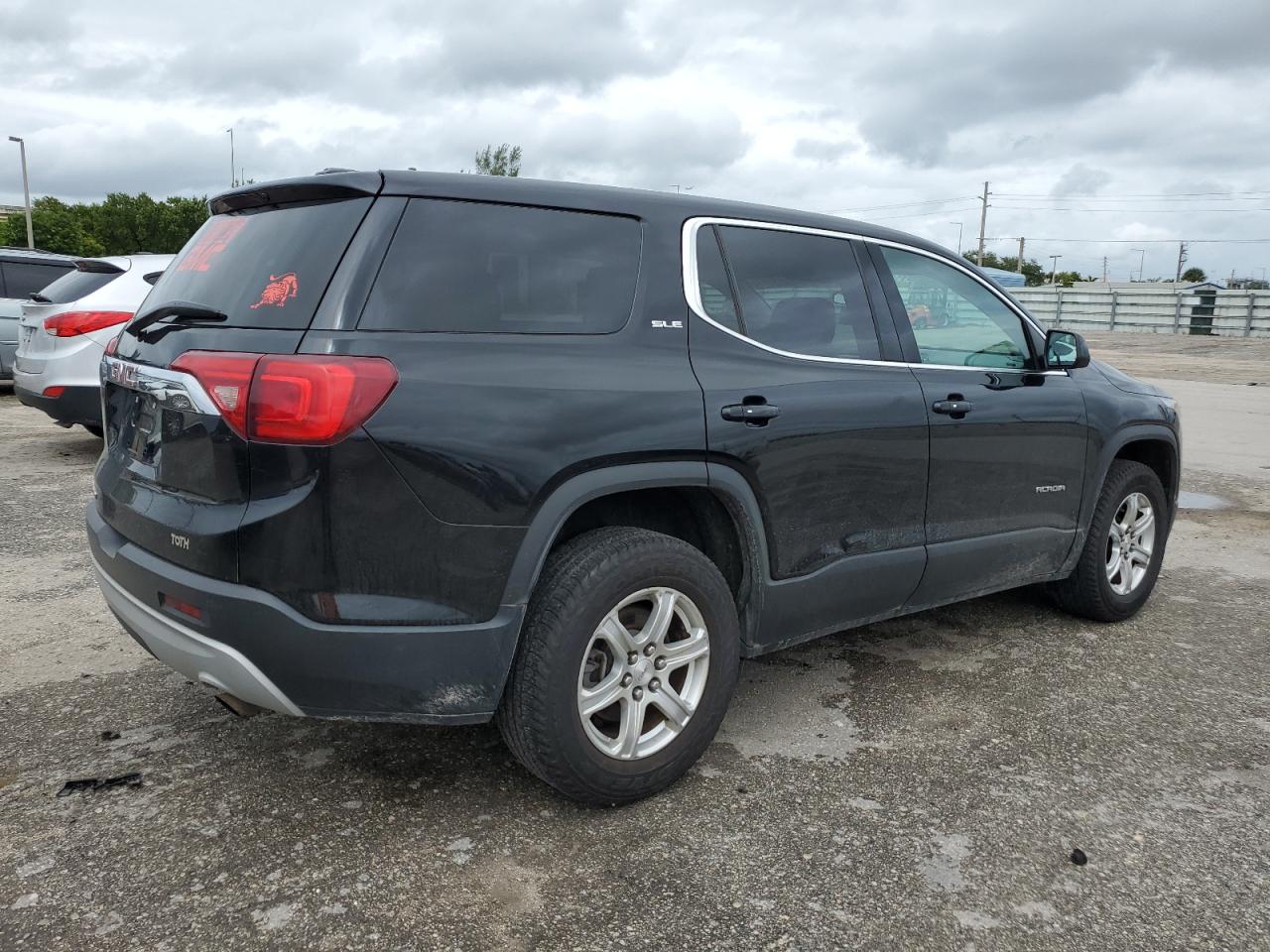 2019 GMC Acadia VIN 1GKKNKLA3KZ113230 Copart auction photo, normal wear damage thumbnail 3