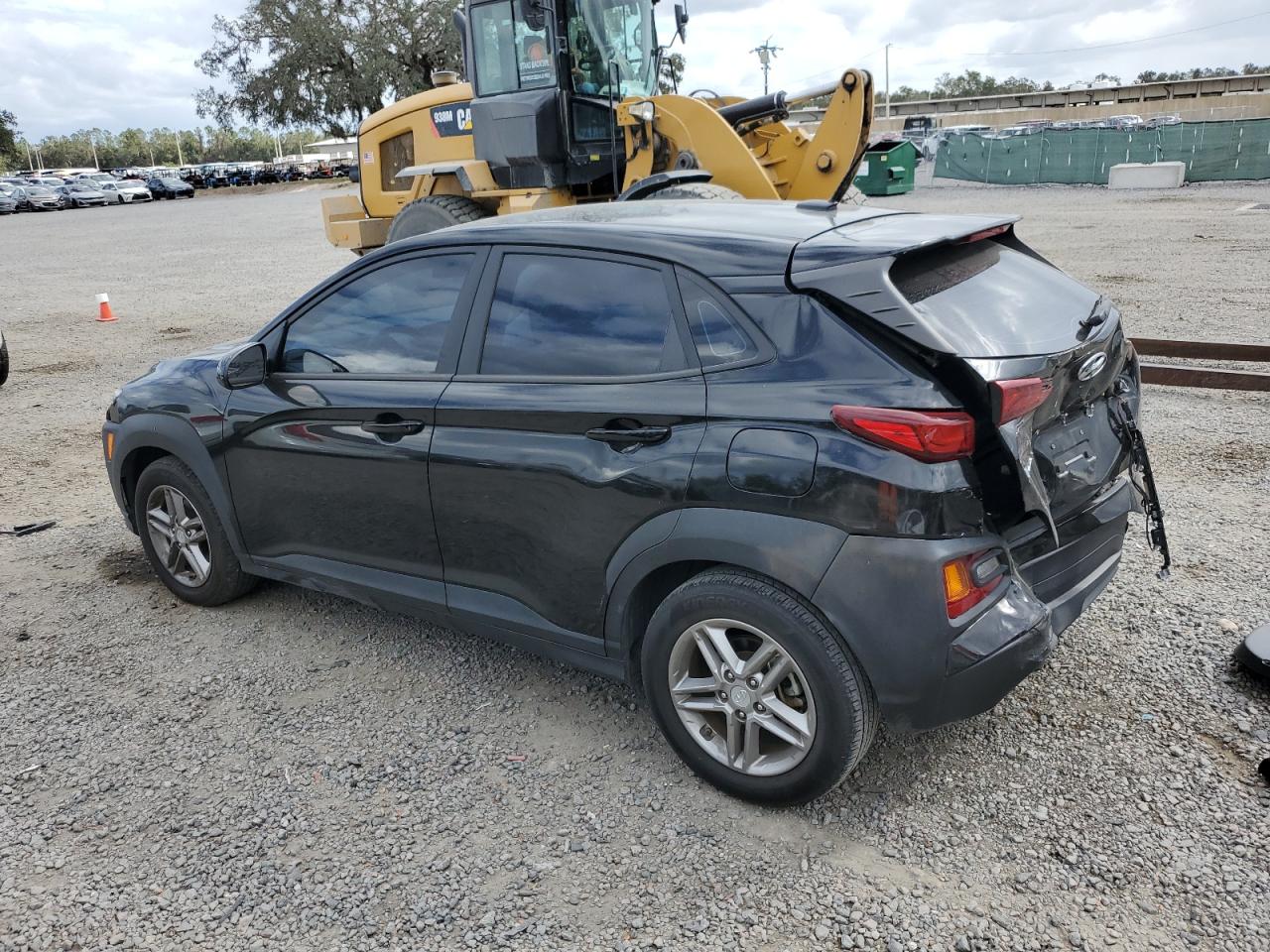 2020 Hyundai Kona VIN KM8K12AA7LU522738 Copart auction photo, rear end damage thumbnail 2