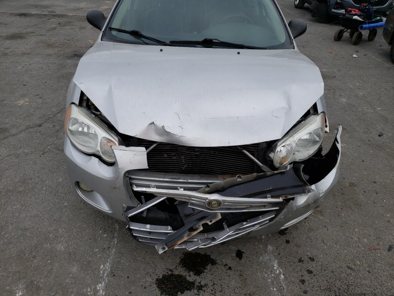 2006 Chrysler Sebring VIN 1C3EL56R86N243202 Copart auction photo, front end damage thumbnail 12