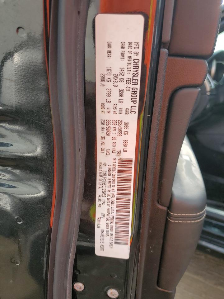 2014 Jeep Grand Cherokee VIN 1C4RJFCT5EC125059 Copart auction photo, water/flood damage thumbnail 14