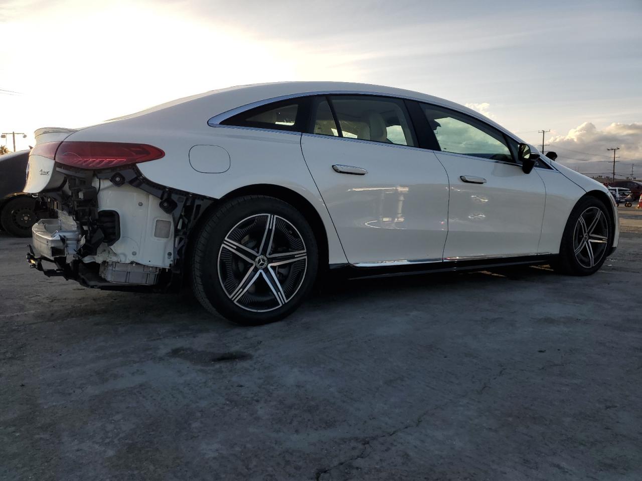2023 Mercedes-Benz EQS VIN W1KCG2EB2PA042307 Copart auction photo, stripped damage thumbnail 3