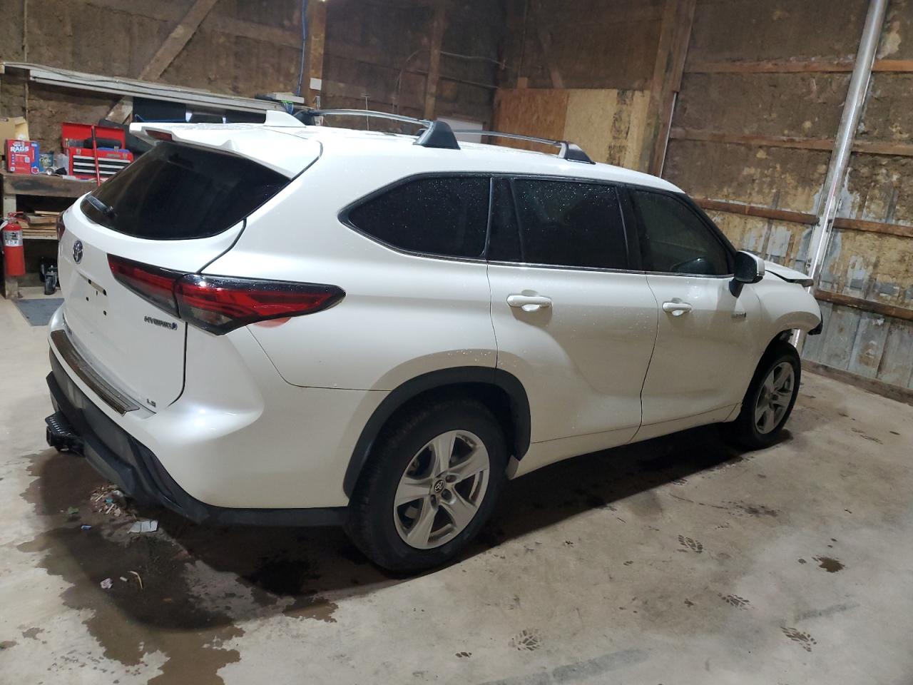2020 Toyota Highlander VIN 5TDZARAH7LS501899 Copart auction photo, front end damage thumbnail 3