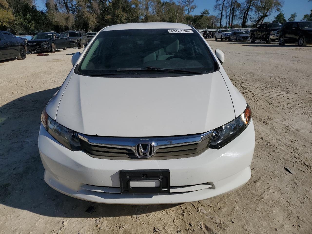 2012 Honda Civic VIN 19XFB2F56CE378886 Copart auction photo, rear end / minor dent/scratches damage thumbnail 5