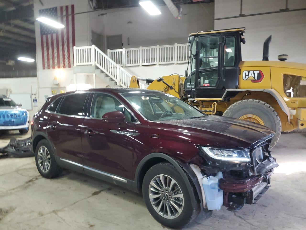 2019 Lincoln Nautilus VIN 2LMPJ8KP9KBL47428 Copart auction photo, front end damage thumbnail 4