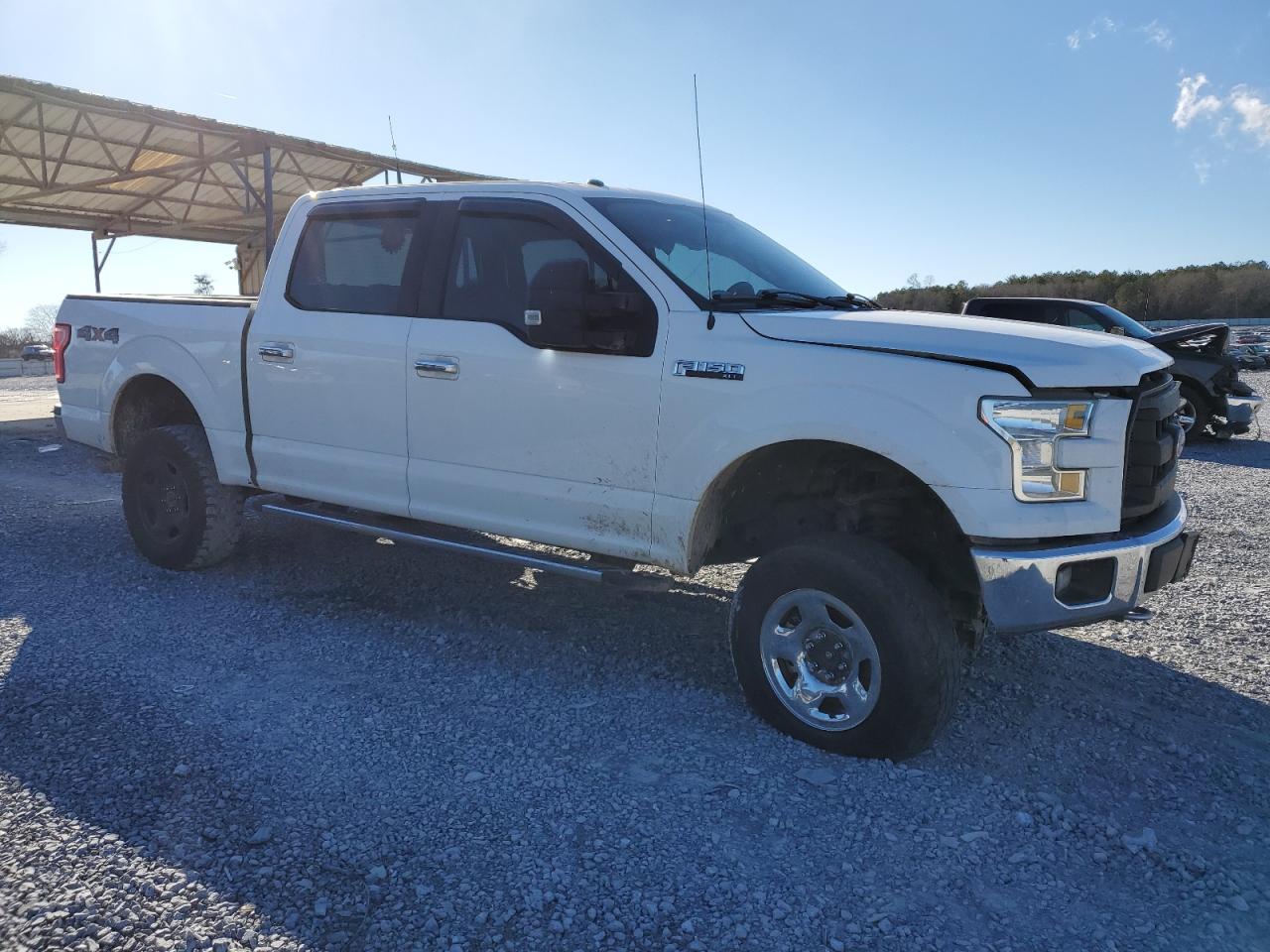 2016 Ford F-150 VIN 1FTEW1EF0GFD33720 Copart auction photo, front end / side damage thumbnail 4